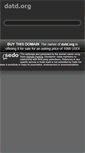 Mobile Screenshot of datd.org